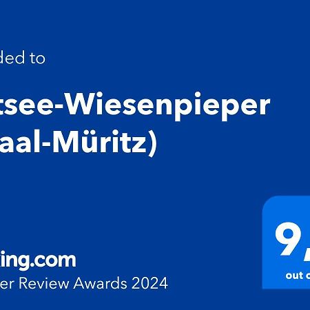 Ostsee-Wiesenpieper  Graal-Mueritz Exterior foto